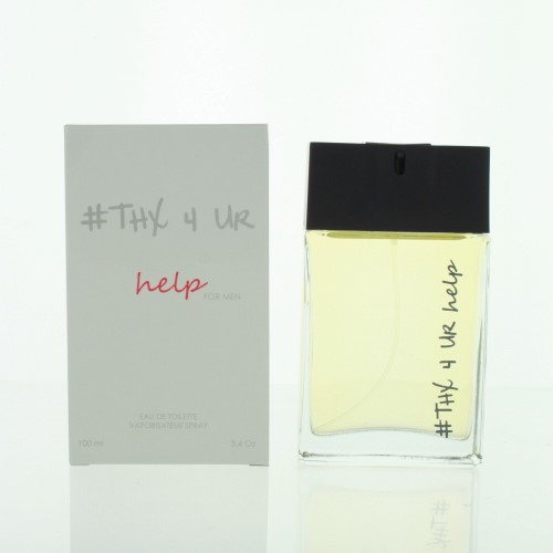 THX 4 UR HELP by Thx 3.4 OZ EAU DE TOILETTE SPRAY NEW in Box for Men