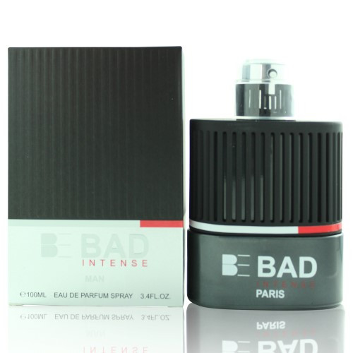BE BAD INTENSE by Bodevoke 3.4 OZ EAU DE PARFUM SPRAY NEW in Box for Men