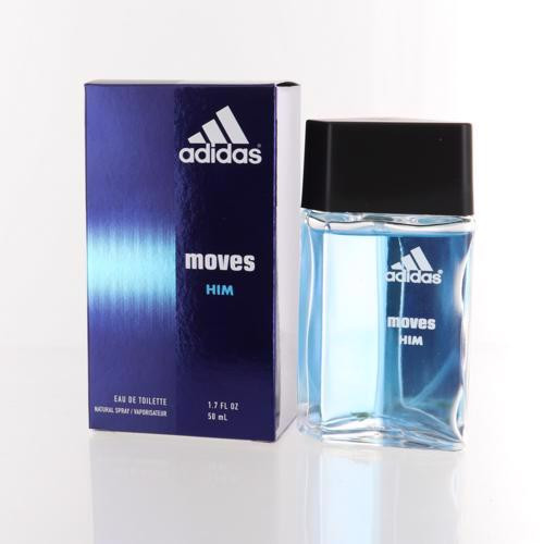 ADIDAS MOVES by Adidas 1.6 OZ EAU DE TOILETTE SPRAY NEW in Box for Men