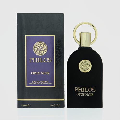 PHILOS OPUS NOIR by Lattafa 3.4 OZ EAU DE PARFUM SPRAY NEW in Box for Men