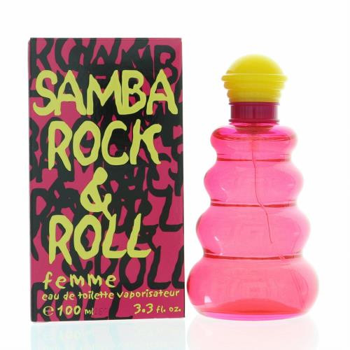 SAMBA ROCK & ROLL by Perfumers Workshop 3.3 OZ EAU DE TOILETTE SPRAY NEW in Box