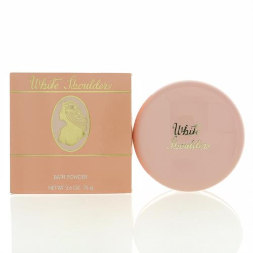 WHITE SHOULDERS by Evyan 2.6 OZ BATH POWDER NEW in Box for Women