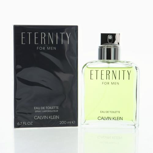 ETERNITY by Calvin Klein 6.7 OZ EAU DE TOILETTE SPRAY NEW in Box for Men