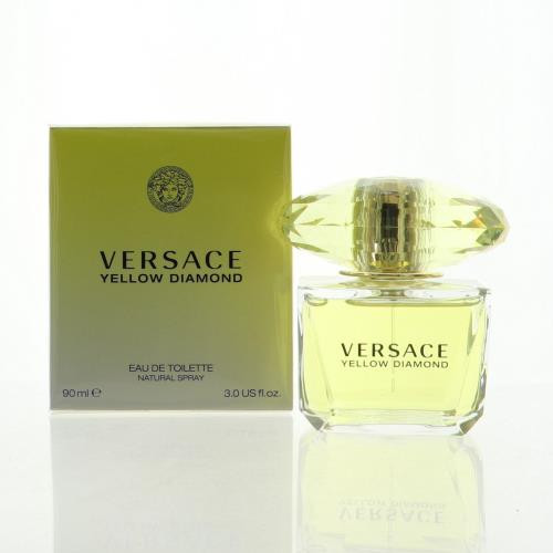 VERSACE YELLOW DIAMOND by Versace 3.0 OZ EAU DE TOILETTE SPRAY NEW in Box for