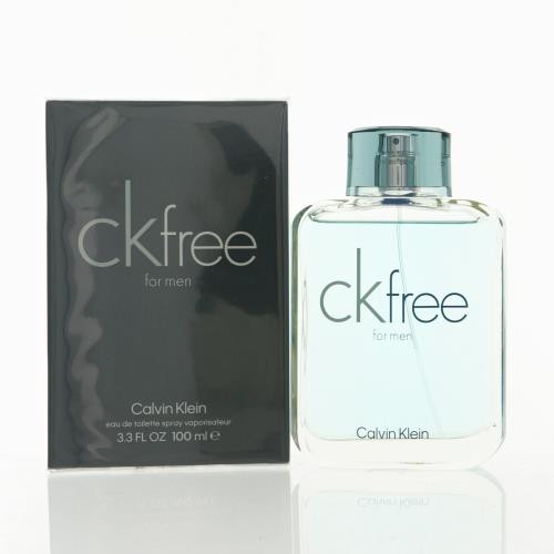 CK FREE by Calvin Klein 3.3 OZ EAU DE TOILETTE SPRAY NEW in Box for Men