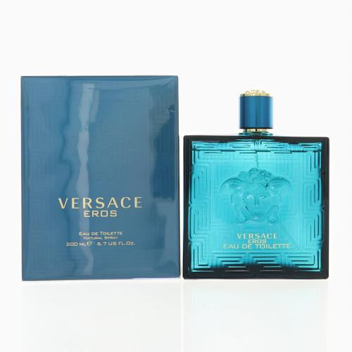 VERSACE EROS by Versace 6.7 OZ EAU DE TOILETTE SPRAY NEW in Box for Men