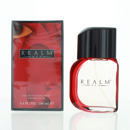 REALM MEN by REALM 3.4 OZ EAU DE COLOGNE SPRAY New in Box for Men