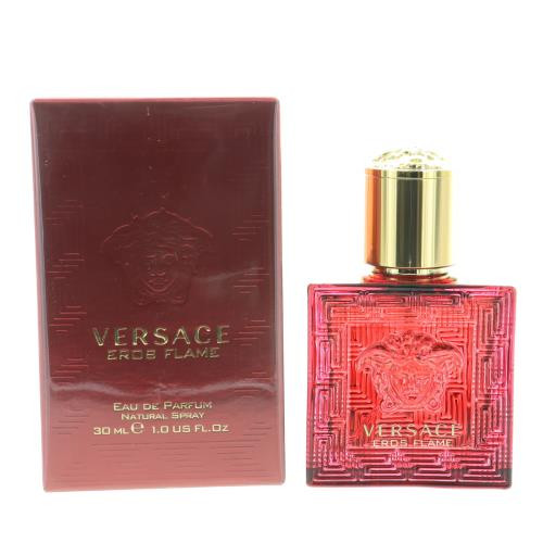 VERSACE EROS FLAME by Versace 1.0 OZ EAU DE PARFUM SPRAY NEW in Box for Men