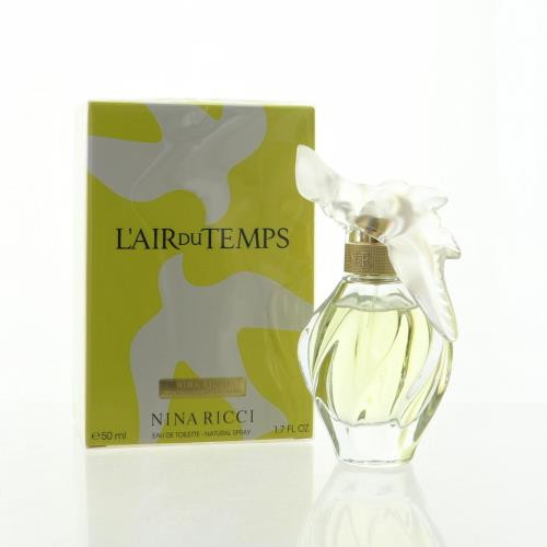 L'AIR DU TEMPS by Nina Ricci 1.7 OZ EAU DE TOILETTE SPRAY NEW in Box for Women