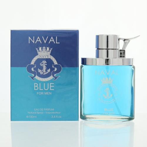 NAVAL BLUE by Fragrance Couture 3.4 OZ EAU DE PARFUM SPRAY NEW in Box for Men