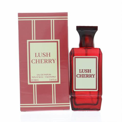 LUSH CHERRY by Fragrance Couture 3.4 OZ EAU DE PARFUM SPRAY NEW in Box for Women