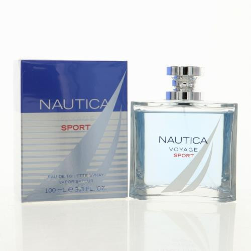 NAUTICA VOYAGE SPORT by Nautica 3.3 OZ EAU DE TOILETTE SPRAY NEW in Box for Men