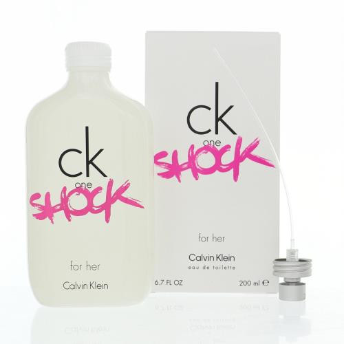 CK ONE SHOCK by Calvin Klein 6.7 OZ EAU DE TOILETTE SPRAY NEW in Box for Women