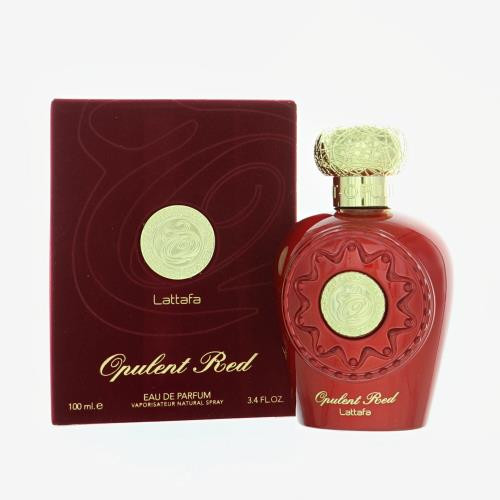 OPULENT RED by Lattafa 3.4 OZ EAU DE PARFUM SPRAY NEW in Box for Men