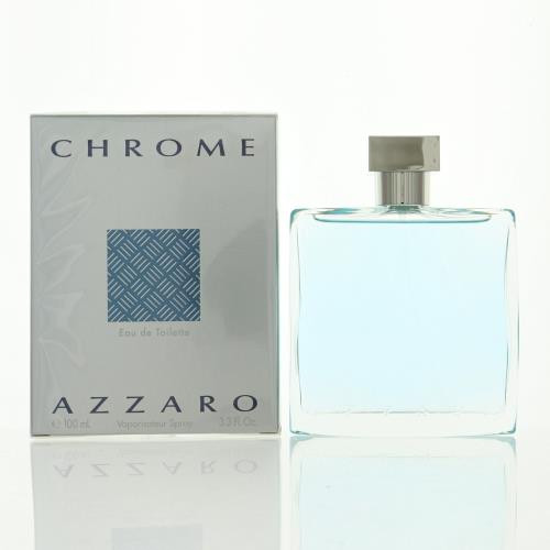 CHROME by Azzaro 3.4 OZ EAU DE TOILETTE SPRAY NEW in Box for Men