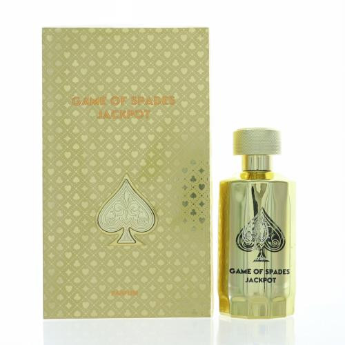 GAME OF SPADE JACKPOT by Jo Milano 3.4 OZ PARFUM SPRAY NEW in Box for Men