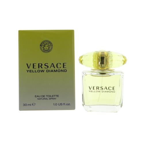 VERSACE YELLOW DIAMOND by Versace 1.0 OZ EAU DE TOILETTE SPRAY NEW in Box for