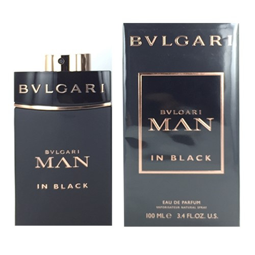 BVLGARI MAN IN BLACK by BVLGARI 3.4 OZ EAU DE PARFUM SPRAY New in Box for Men