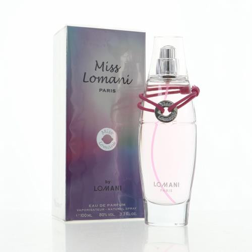 MISS LOMANI by Lomani 3.4 OZ EAU DE PARFUM SPRAY NEW in Box for Women