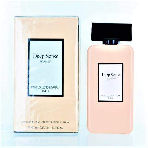 DEEP SENSE WOMEN by Prime Collections 3.3 OZ EAU DE PARFUM SPRAY NEW in Box for