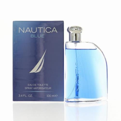 NAUTICA BLUE by Nautica 3.4 OZ EAU DE TOILETTE SPRAY NEW in Box for Men