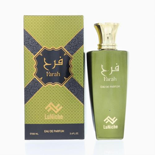 FARAH by Luniche 3.4 OZ EAU DE PARFUM SPRAY NEW in Box for Unisex