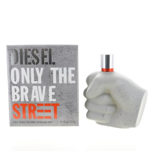DIESEL ONLY THE BRAVE by Diesel 4.2 OZ EAU DE TOILEETE SPRAY NEW in Box for Men