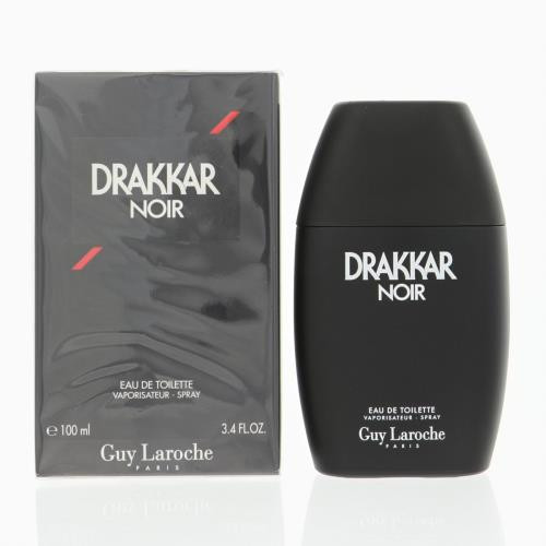 DRAKKAR NOIR by Guy Laroche 3.4 OZ EAU DE TOILETTE SPRAY NEW in Box for Men