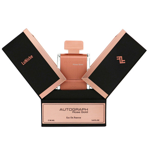 Autograph Rose Gold by Luniche Box for Unisex 3.0 Oz Eau De Parfum Spray