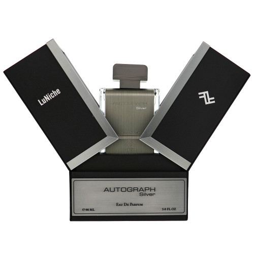 Autograph Silver by Luniche Box for Unisex 3.0 Oz Eau De Parfum Spray