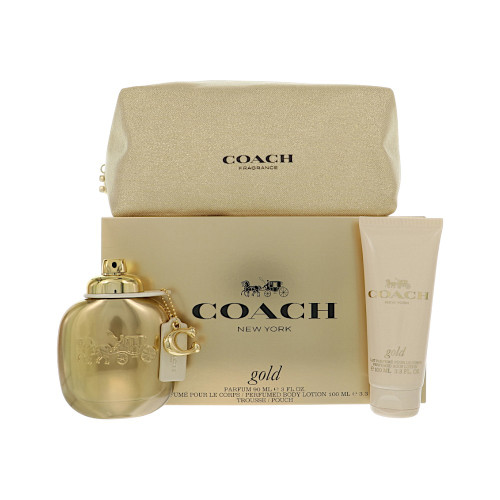 Coach Gold By Coach - 3 Piece Gift Set - 3.0 Oz Eau De Parfum