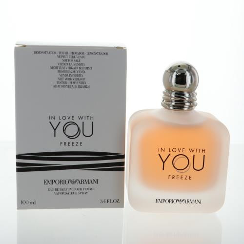 In Love With Yiu Freeze by Emporio Armani 3.4 Oz Eau De Parfum