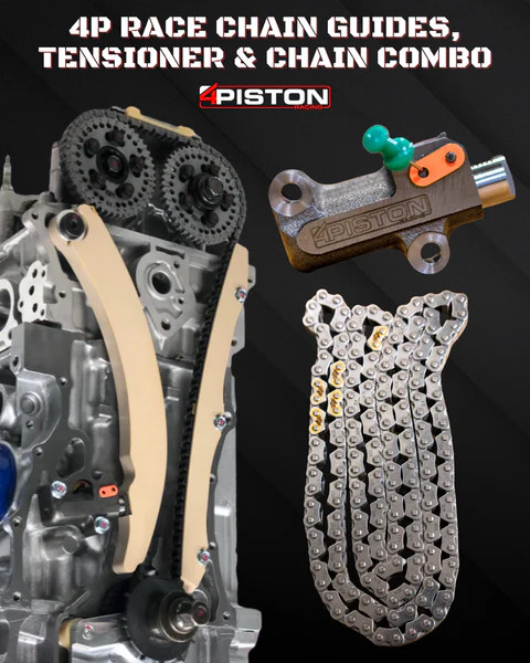 4 Piston K-Series Extreme Race Chain Guides Combo