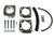 aFe 00-03 Honda S2000 L4 2.0L Silver Bullet Throttle Body Spacer - Silver