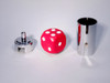 Red Dice Shift Knob Kit 13 15 18 Eaton Fuller Peterbilt Kenworth Freightliner