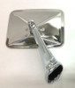 70 71 72 Chevy Truck Square Rectangle Chrome Outside Rearview Door Mirror Right
