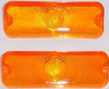 64 Chevy Impala Park Turn Signal Lenses Lens New Pair 1964