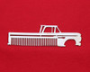 60-66 Chevy Truck Brushed Stainless Steel Metal Trim Beard Hair Mustache Comb