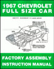 67 1967 Chevy Impala Factory Assembly Manual