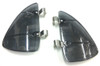 Smoked Black Grey Accessory Vent Wing Window Air Deflector Breeze Breezies Pair