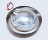 55 56 57 58-67 Chevy LED Interior Dome Light Lens Housing Chrome Bezel Assembly