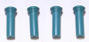 55 56 57 58 59 60 CHEVY SET OF 4 DOOR LOCK KNOBS AQUA TURQUOISE BLUE GREEN