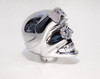 Chrome Aluminum Biker Skull Shifter Handle Knob Column & Floor Shift