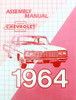 64 1964 Chevy Impala Bel Air Biscayne Factory Assembly Manual