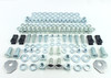 63 1963 Chevy Bel Air Biscayne Impala FRONT Bumper Bolts & Brackets Fastener Kit