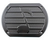 Vintage BLACK Musical Note Speaker Grill Cover Package Tray 6X9 Lowrider PAIR