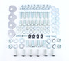 61 1961 Chevy Bel Air Biscayne Impala REAR Bumper Bolts & Bracket Fastener Kit