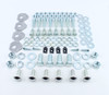 61 1961 Chevy Bel Air Biscayne Impala REAR Bumper Bolts & Bracket Fastener Kit