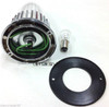 59 1959 Cadillac Tail Light Brake Back Up Lamp Clear Lens Flat Flush Mount Bezel