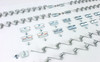 55 56 Chevy 2 Door 210 Station Wagon Side Belt Roof Window Trim Molding Clip Set